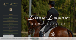 Desktop Screenshot of luislucio.com