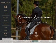 Tablet Screenshot of luislucio.com